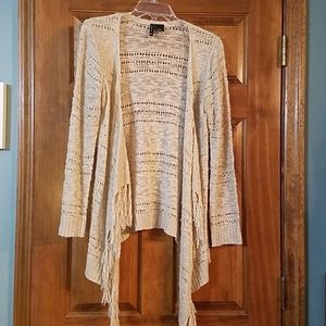 3/$20--Ladies crochet cardigan